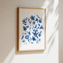 Load image into Gallery viewer, Blue Garden Art Print