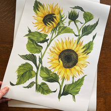 Load image into Gallery viewer, Sunflowers Art Print