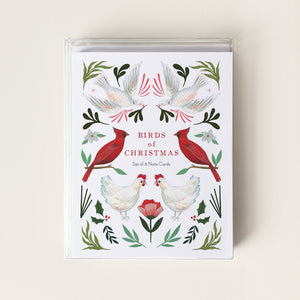 Birds of Christmas Card Set