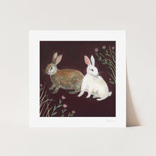 Load image into Gallery viewer, Rabbits Art Print