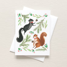 Load image into Gallery viewer, Festive Animals Card Set