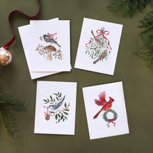 Load image into Gallery viewer, Winter Woodland Birds Card Set
