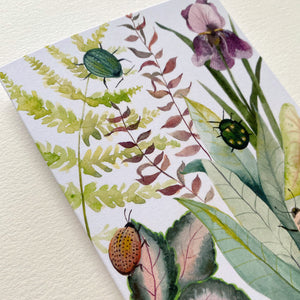 Garden Beetles Card