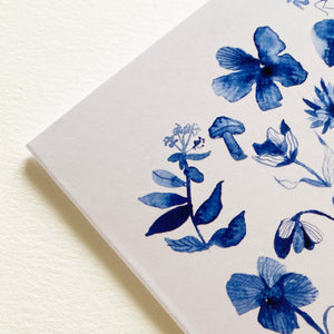 Blue Garden Card