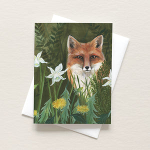 Fox and Ferns Card