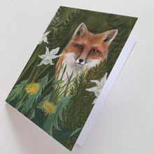 Load image into Gallery viewer, Fox and Ferns Card
