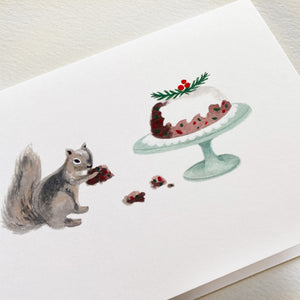 Fruitcake Thief Card