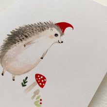 Load image into Gallery viewer, Jolly Hedgehog Card
