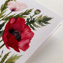 Load image into Gallery viewer, Poppies Card
