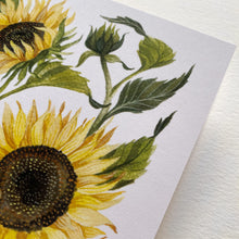 Load image into Gallery viewer, Sunflowers Card
