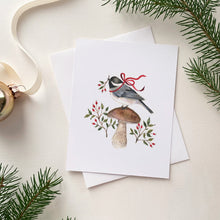 Load image into Gallery viewer, Chickadee &amp; Winterberry Card
