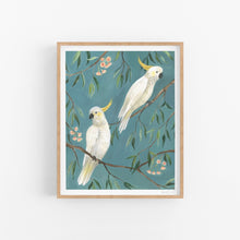 Load image into Gallery viewer, Cockatoos Art Print
