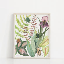 Load image into Gallery viewer, Garden Beetles Art Print
