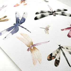 Dragonflies Art Print