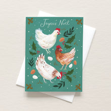 Load image into Gallery viewer, Three French Hens Card
