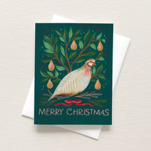 Load image into Gallery viewer, Partridge in a Pear Tree Card
