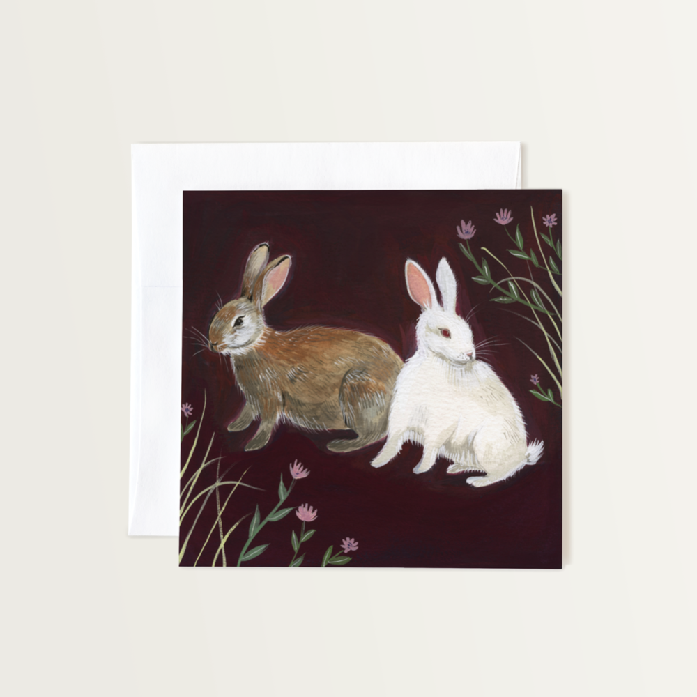 Rabbits Card