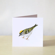 Load image into Gallery viewer, Golden-crowned Kinglet Card
