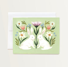 Load image into Gallery viewer, Spring Rabbits Card
